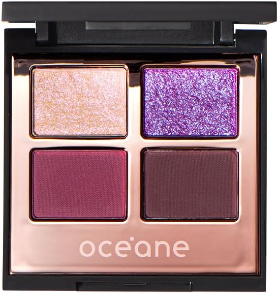 Oceane Paleta De Sombras - 4 Eyeshadow Palette Night Glam Océane Edition 4,5G
