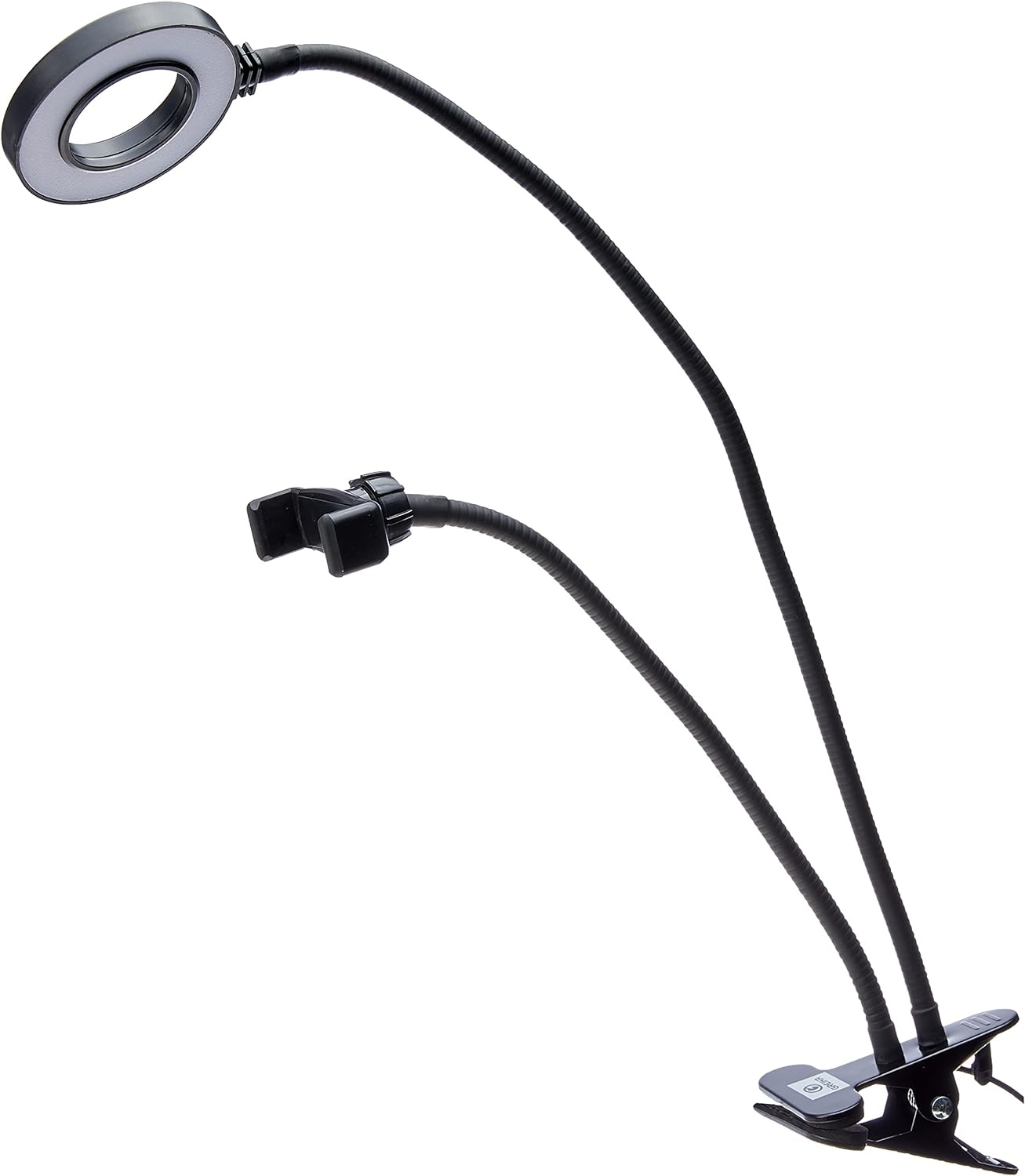 Greika, Iluminador uni Circular Ring Light Selfie com Suporte Smartphone para Lives