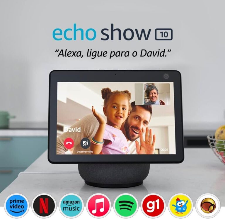 Echo Show 10: Smart Display HD de 10,1"