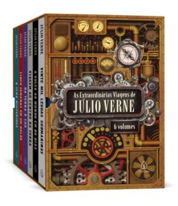 As extraordinárias viagens de Júlio Verne - Box com 6 livros