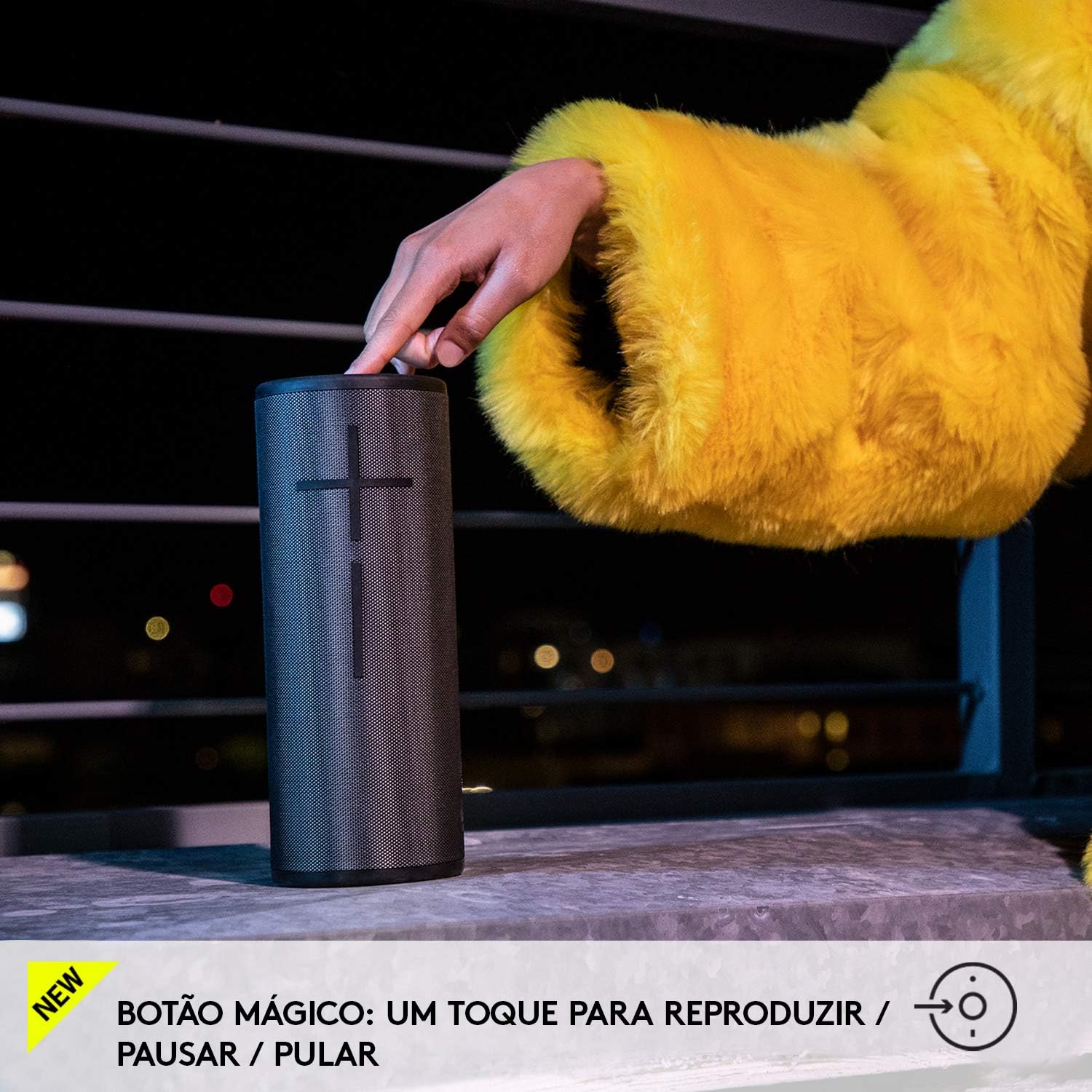 Caixa de Som Bluetooth Ultimate Ears BOOM 3 Portátil e À Prova D´Água